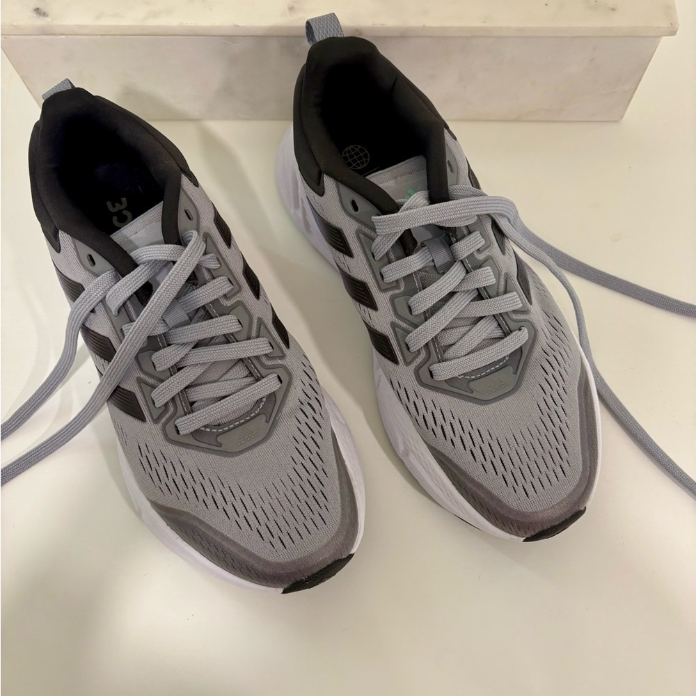 Adidas Women's Gray Athletic Shoes